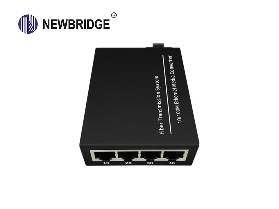 1 port 100Base-FX,4*10/100 Base-Tx Fiber Switch|ND-820-1FX4TX-SC