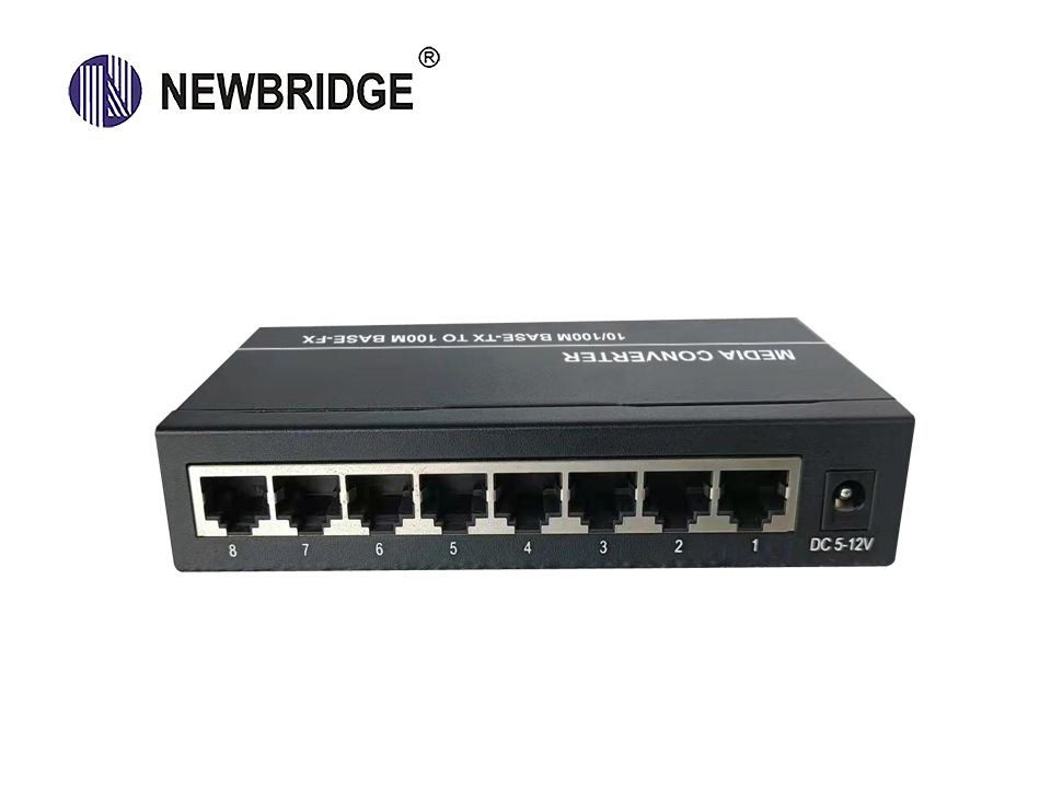 1 port 100Base-FX,8 port 10/100 Base-Tx Fiber Switch|ND-820-1FX8TX-SC