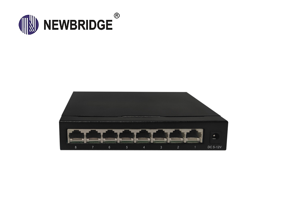 8 Port 10/100Mbps 5V1A Ethernet Switch|ND-821-08TX