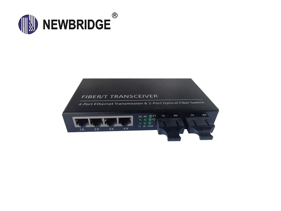 2 Port 1000Base-FX,4 Port 10/100/1000 Base-Tx Fiber Switch|ND-920S-2FX4TX-SC