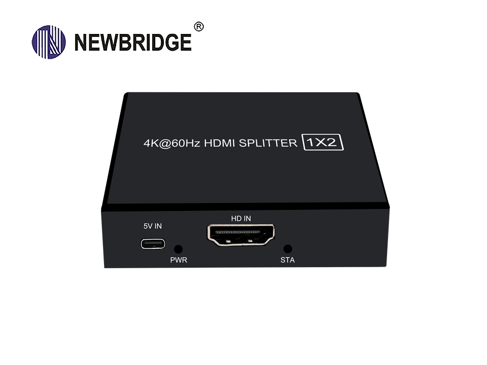 HDMI extender splitter 4k60Hz video 2 Splitter|ND8310HS-2