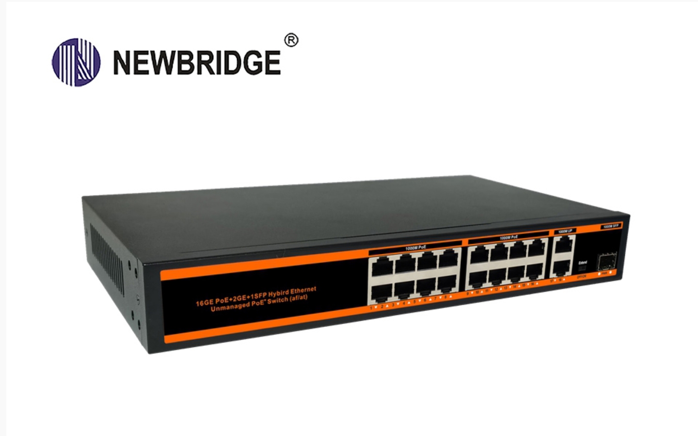 How does a Poe switch provide power without affecting communication?