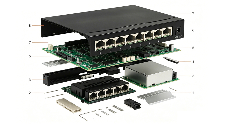 Beyond Manufacturing: Joint Design and R&D Support in PoE Switch ODM