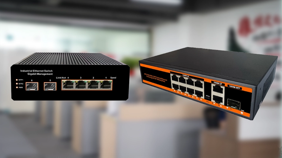 Industrial PoE Switch vs Standard PoE Switch: Key Differences