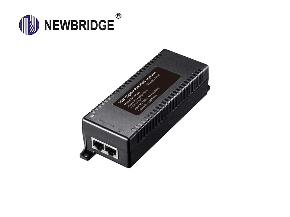 30W 10/100/1000M PoE injector|ND-PI30 