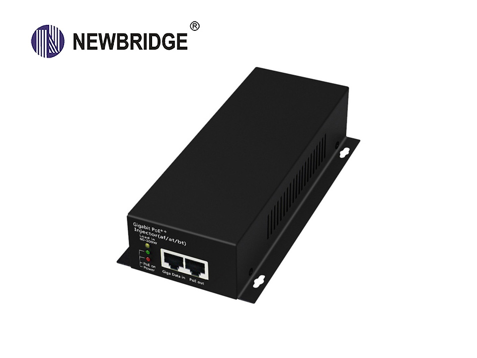 90W 10/100/1000M PoE injector|ND-PI90