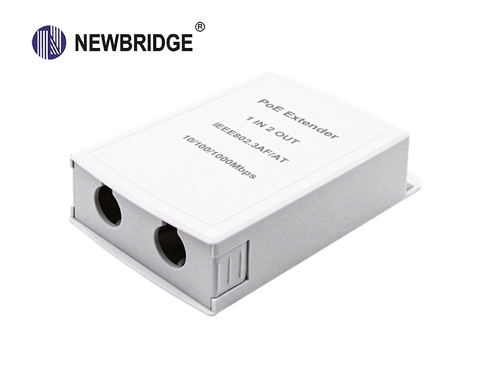 10/100/1000M 1 IN 2 OUT PoE extender(Waterproof type)|ND-PE102GW