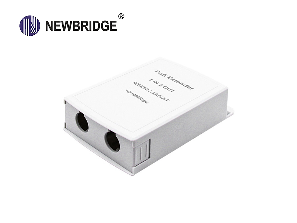 10/100M 1 IN 2 OUT PoE extender( waterproof type)|ND-PE102W